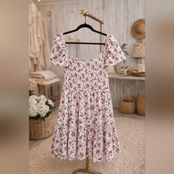 Altar'd State Dresses & Skirts - Altar'd State Floral Smocked Dress